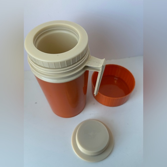 Vintage‎ Orange Thermos Insulated Jar Container 16 oz. - Picture 6 of 8